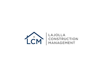 LAJOLLA CONSTRUCTION MANAGEMENT logo design by blackcane