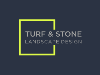 Turf & Stone Landscape Design logo design by Susanti