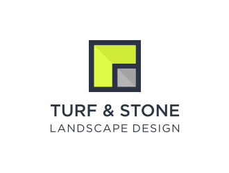 Turf & Stone Landscape Design logo design by Susanti