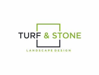 Turf & Stone Landscape Design logo design by ammad