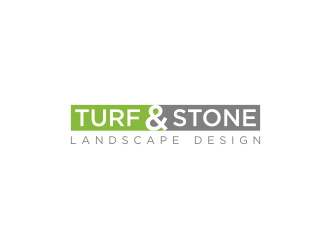 Turf & Stone Landscape Design logo design by dewipadi