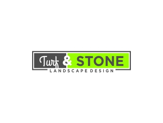 Turf & Stone Landscape Design logo design by CreativeKiller