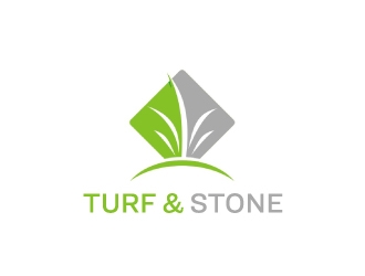 Turf & Stone Landscape Design logo design by nehel
