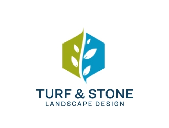 Turf & Stone Landscape Design logo design by nehel