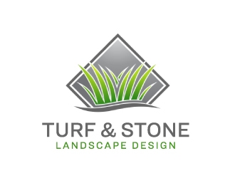 Turf & Stone Landscape Design logo design by nehel