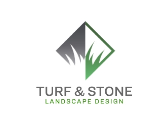 Turf & Stone Landscape Design logo design by nehel