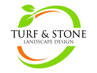 Turf & Stone Landscape Design logo design by jetzu