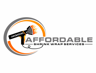 Affordable Shrink Wrap Services logo design by hidro