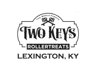 TWO KEYS ROLLER TREATS logo design by agil