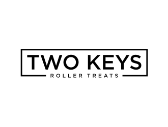 TWO KEYS ROLLER TREATS logo design by dewipadi