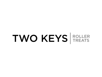 TWO KEYS ROLLER TREATS logo design by dewipadi