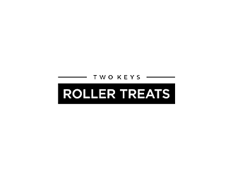 TWO KEYS ROLLER TREATS logo design by blackcane