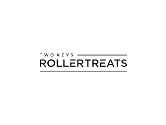 TWO KEYS ROLLER TREATS logo design by blackcane