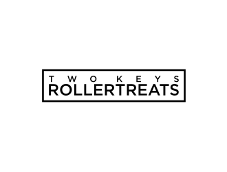 TWO KEYS ROLLER TREATS logo design by rief