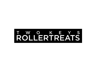 TWO KEYS ROLLER TREATS logo design by rief