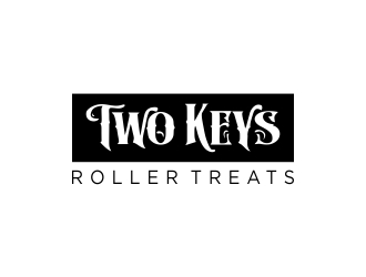 TWO KEYS ROLLER TREATS logo design by CreativeKiller