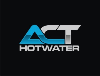 A.C.T Hotwater logo design by agil