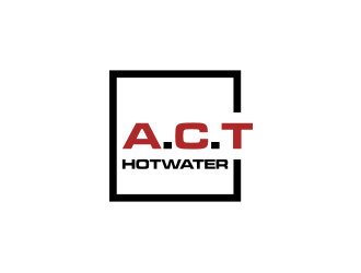 A.C.T Hotwater logo design by rief