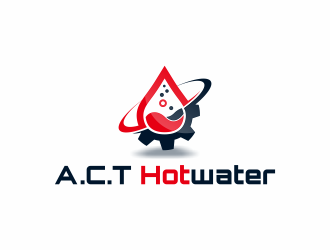 A.C.T Hotwater logo design by goblin