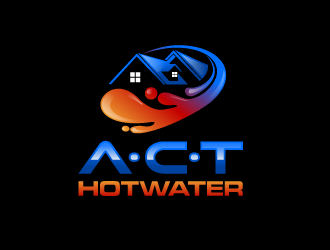 A.C.T Hotwater logo design by schiena