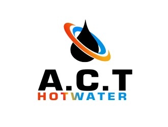 A.C.T Hotwater logo design by bougalla005