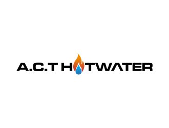 A.C.T Hotwater logo design by oke2angconcept