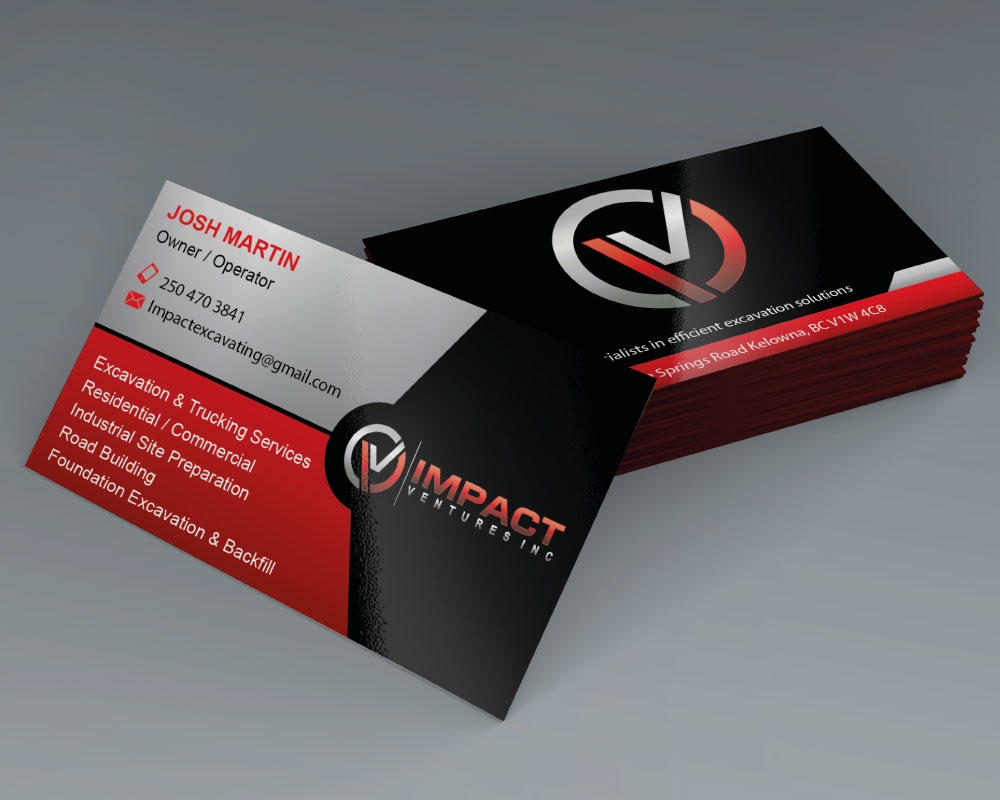 Impact Ventures Inc. logo design by Boomstudioz