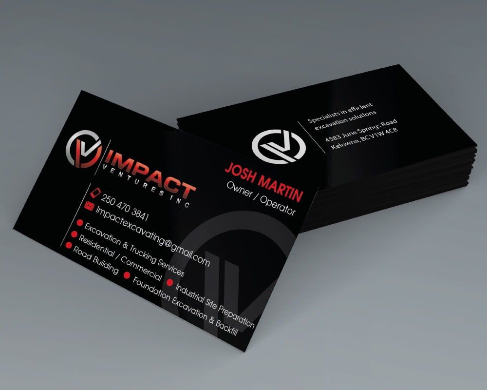 Impact Ventures Inc. logo design by Boomstudioz