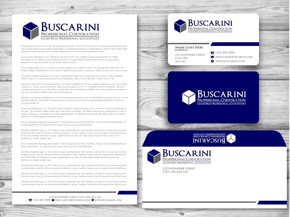 Buscarini Professional Corporation logo design by jaize