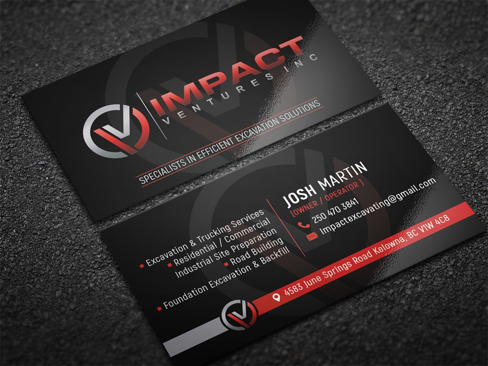 Impact Ventures Inc. logo design by aamir