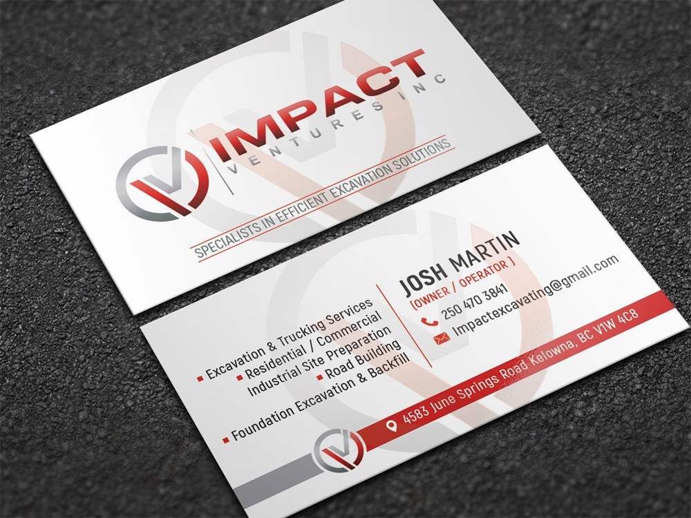 Impact Ventures Inc. logo design by aamir