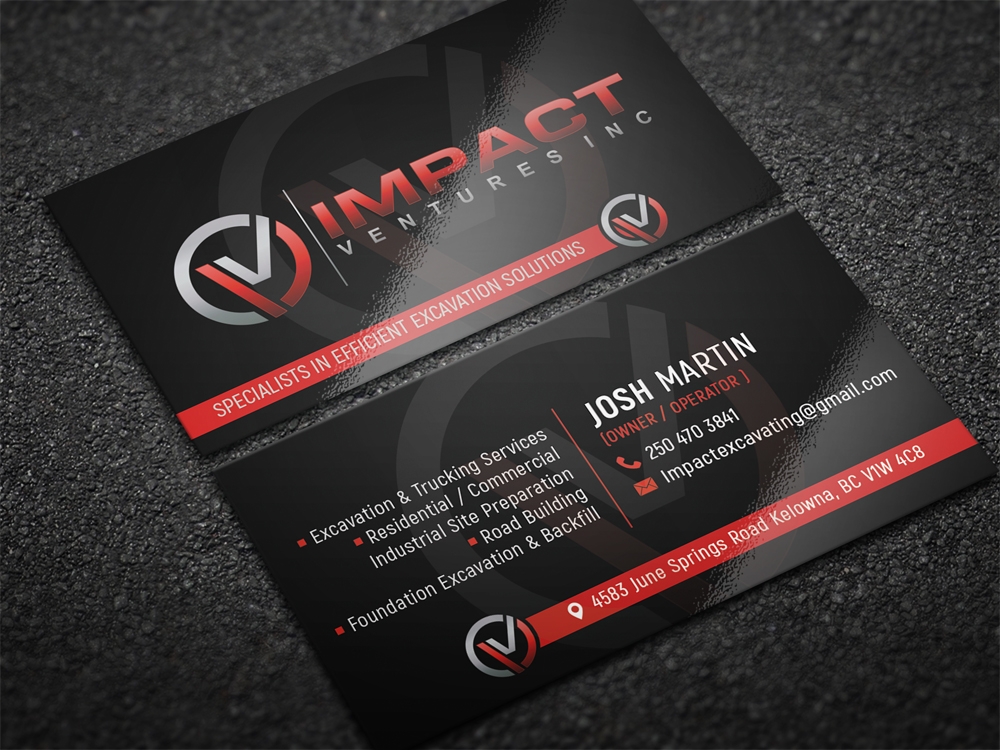 Impact Ventures Inc. logo design by aamir