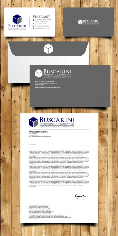 Buscarini Professional Corporation logo design by torresace