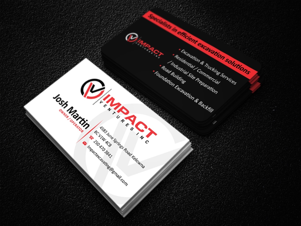 Impact Ventures Inc. logo design by Al-fath