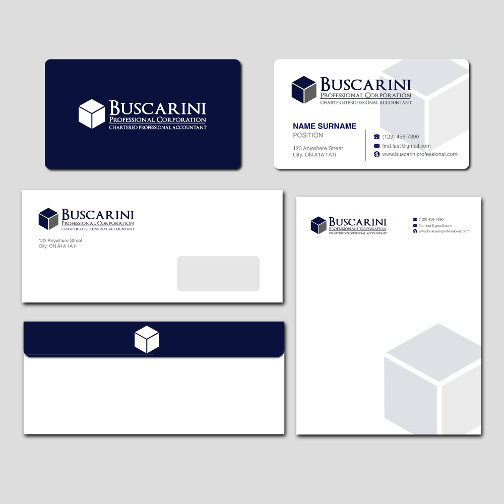 Buscarini Professional Corporation logo design by labo