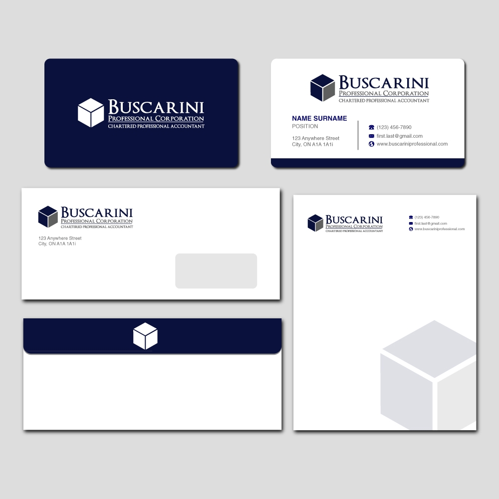 Buscarini Professional Corporation logo design by labo