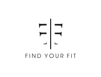 Find your Fit logo design by Landung