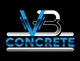 VB Concrete logo design by REDCROW