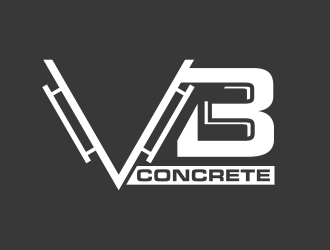 VB Concrete logo design by totoy07