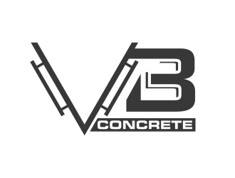 VB Concrete logo design by totoy07