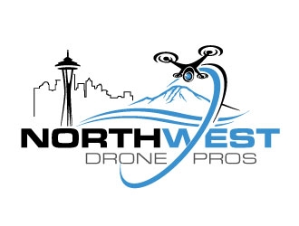 Northwest Drone Pros logo design by REDCROW