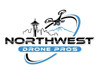 Northwest Drone Pros logo design by REDCROW
