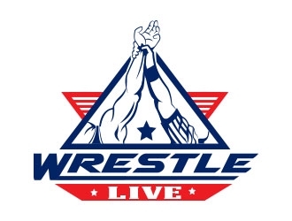 Wrestle Live logo design by TOTODALUS