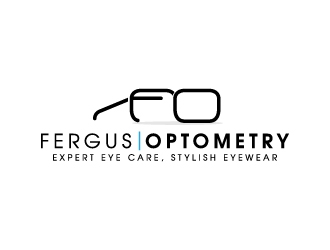 Fergus Optometry logo design by Aelius