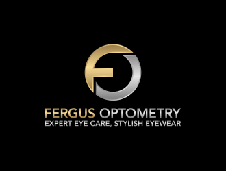 Fergus Optometry logo design by pakNton