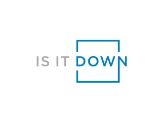 Is it Down  logo design by Franky.