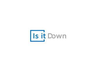 Is it Down  logo design by blessings