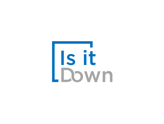 Is it Down  logo design by blessings