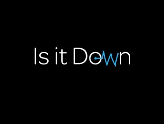 Is it Down  logo design by dondeekenz