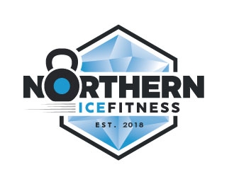Northern ICE Fitness logo design by REDCROW